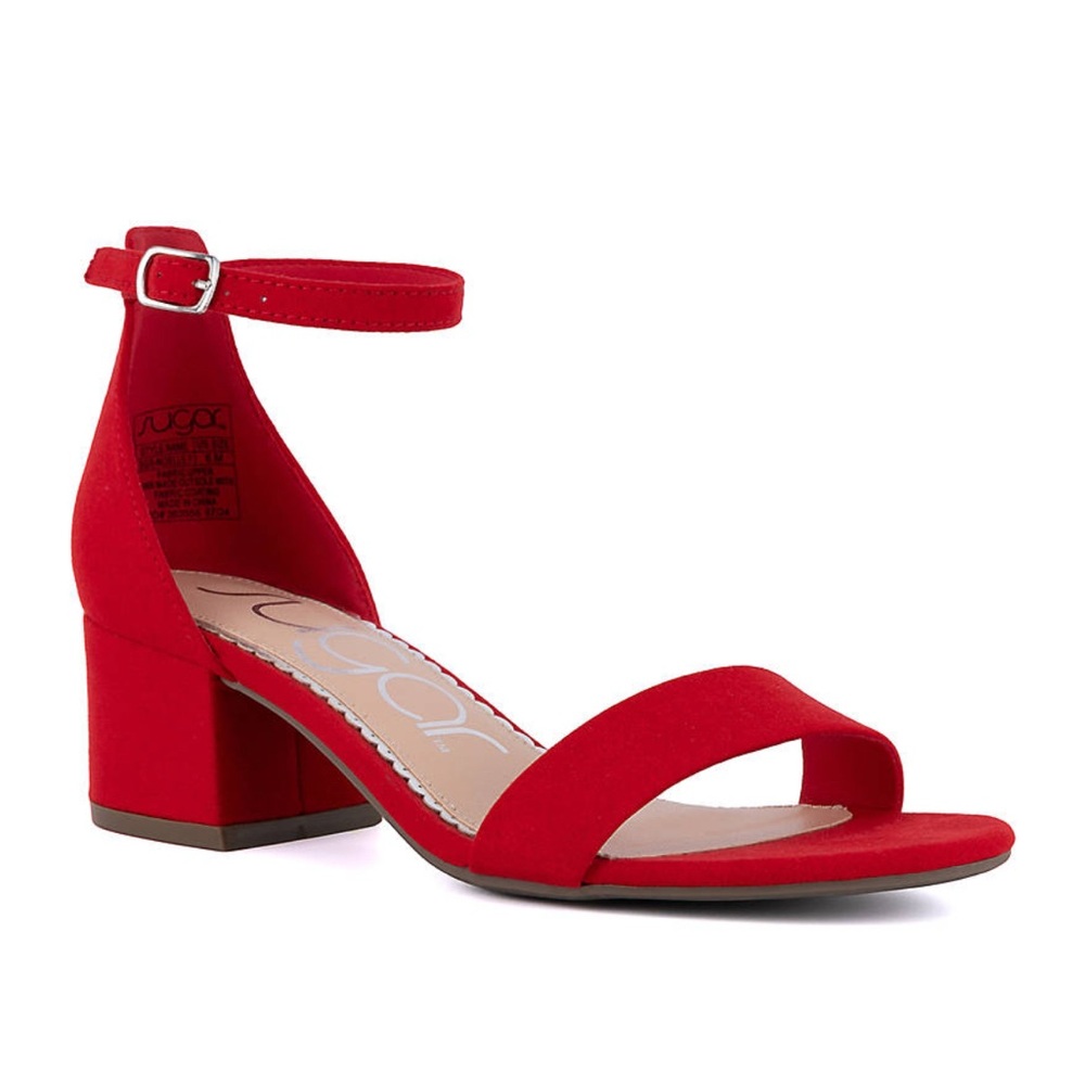Sugar Noelle Red Micro Sandle